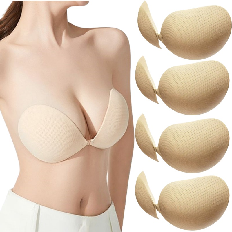 Push Up Bra Padded - 푸쉬업 스티키 브라 두꺼운 투명 실리콘