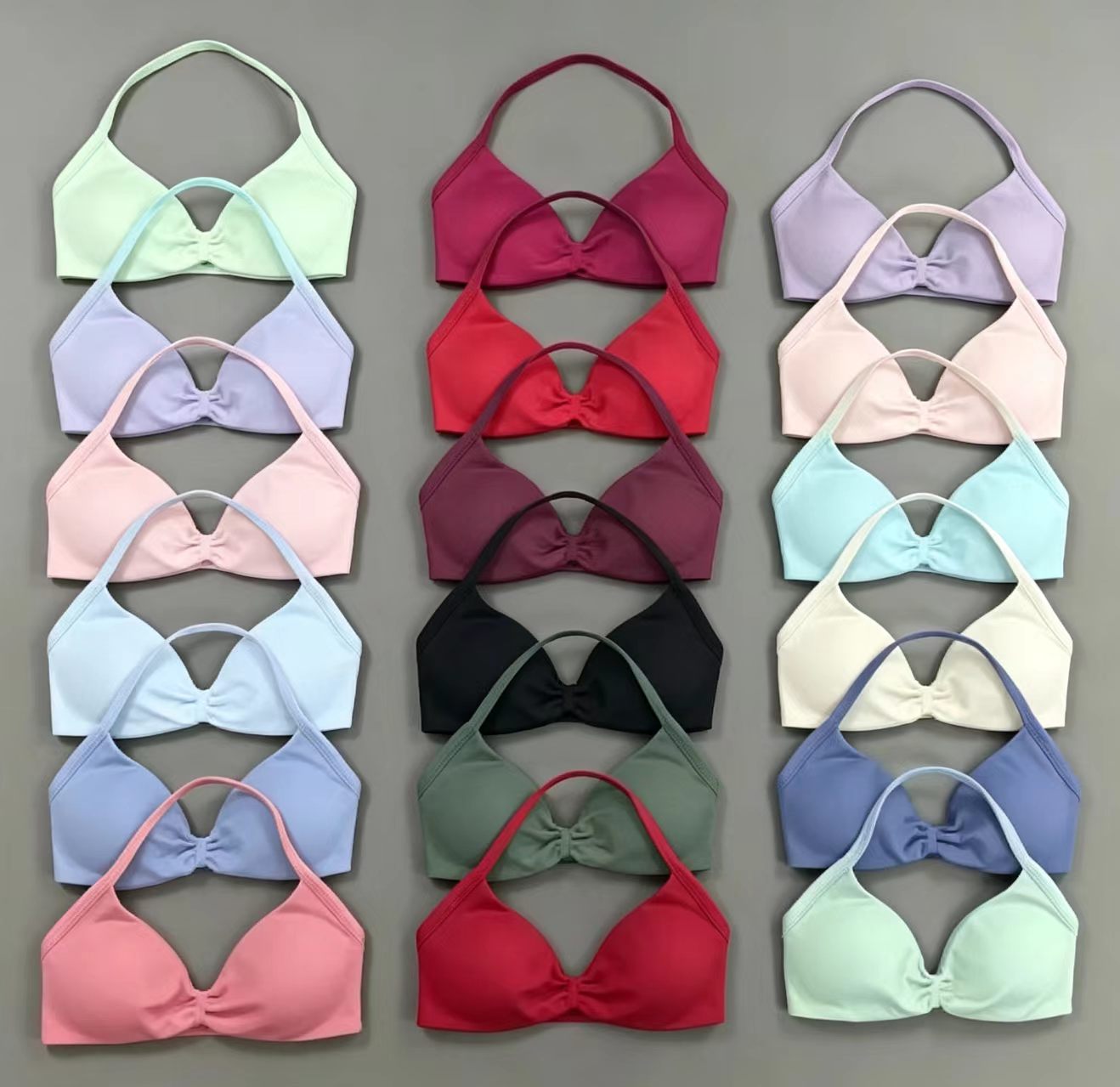 Push Up Bra Padded - DF 스포츠 브라, 푸쉬업, 스트랩 디자인,
