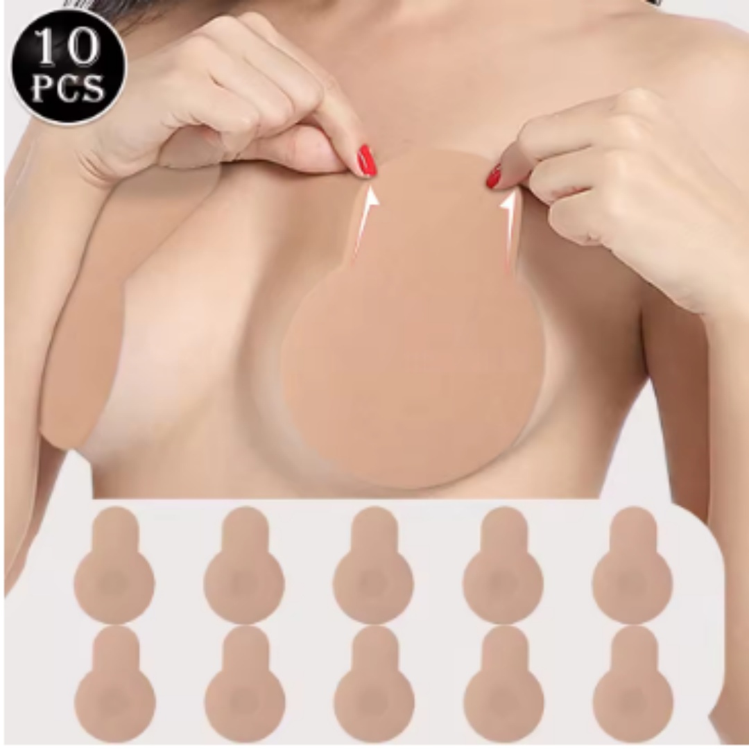 Push Up Bra Padded - 여성용 푸쉬업 브라, 접착식 실리콘 소재,