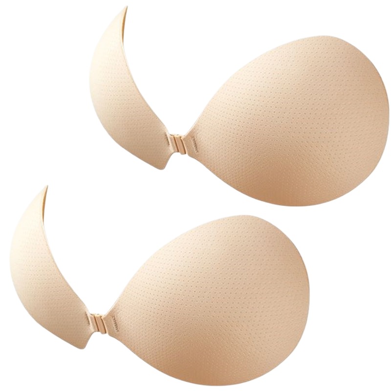 푸쉬업 스티키 브라 두꺼운 투명 실리콘 가슴 패드 접착 - Push Up Bra Padded 리뷰 및 가격