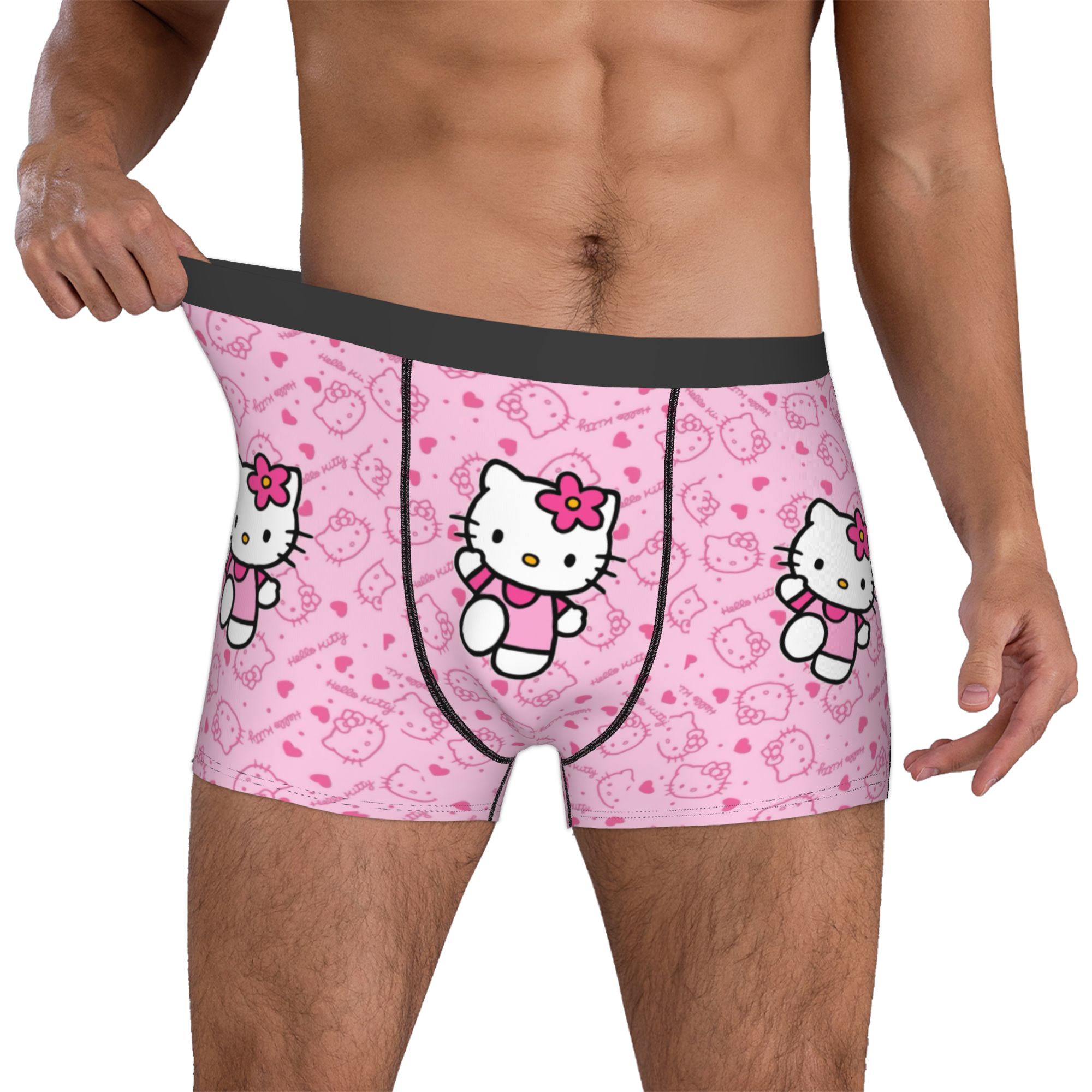 여자 고양이 속옷 남성용 프린트 핑크 귀여운 만화 캐릭 - Boyshort Underwear 리뷰 및 가격