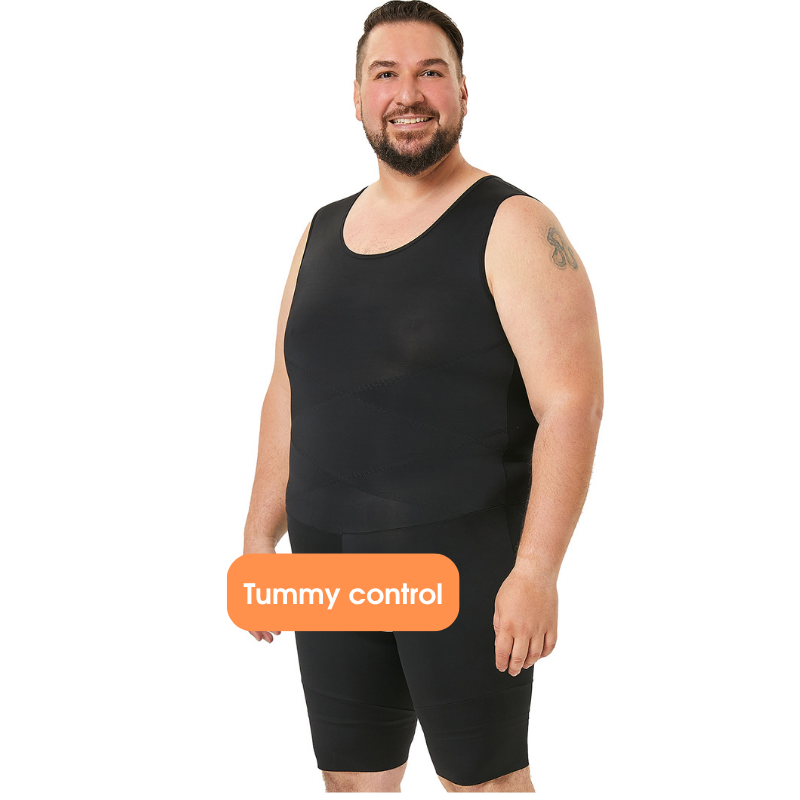남성용 쉐이프웨어 바디수트 복부 보정 허벅지 쉐이핑 압 - Shapewear Bodysuit Firm 리뷰 및 가격