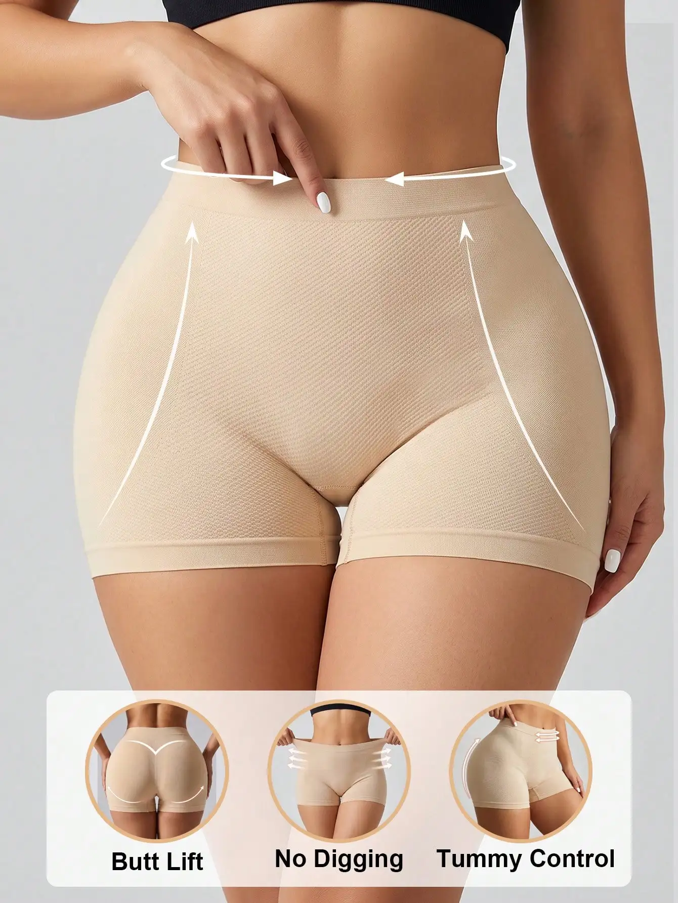 여성용 심리스 보정 속바지, 로우 웨이스트, 복부 압박 - Boyshort Underwear 리뷰 및 가격