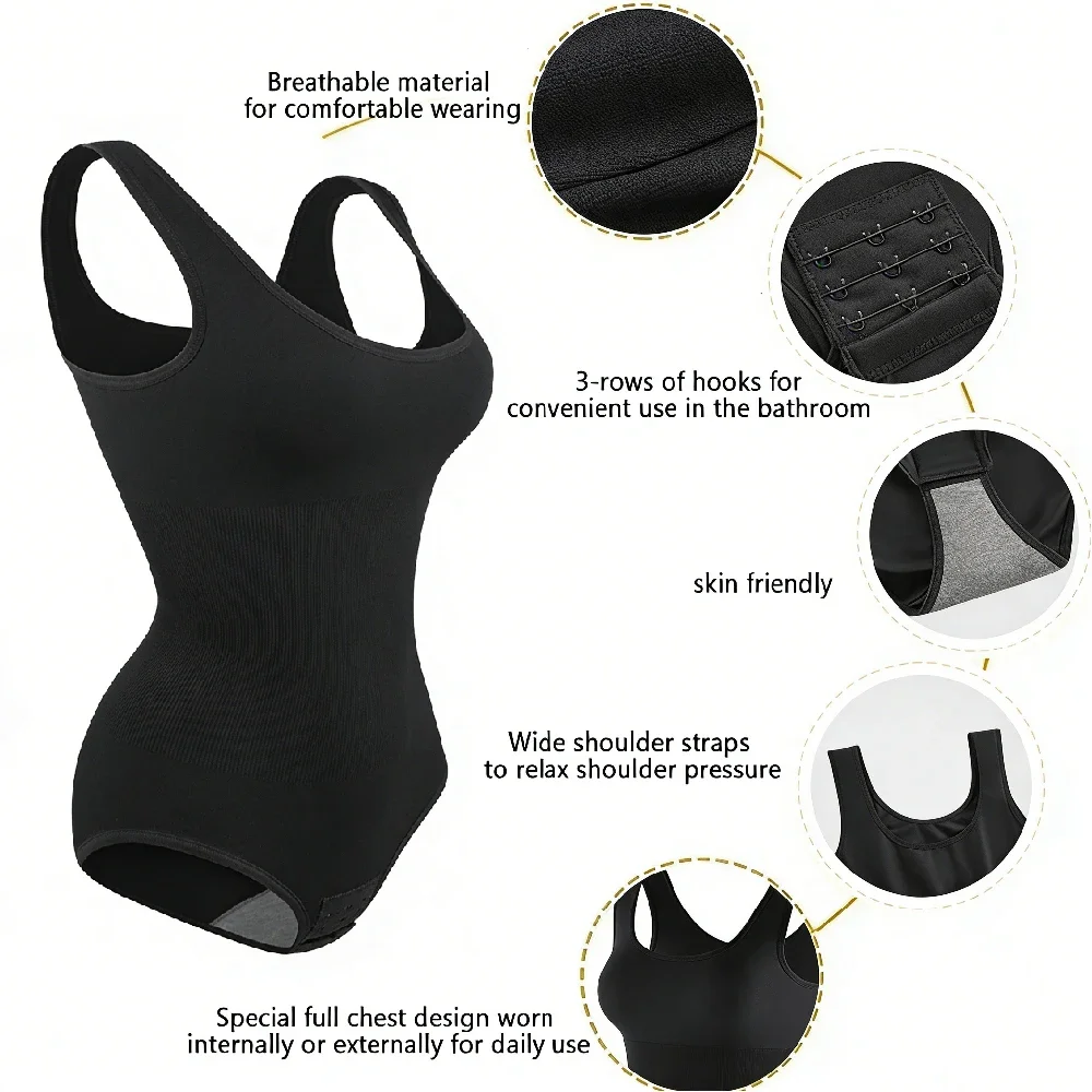 여성용 몸매 보정용 보디수트 1개, 심리스 디자인으로  - Shapewear Bodysuit Firm 리뷰 및 가격